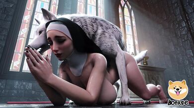 My Sexy Nun With A Doggy Bonk-Ge