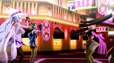 Mega Divas Project 39 1: The Worlds End Dancehall Hentai Porn