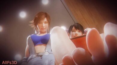 Rewritten as: Experience the thrill of being stepped on by sexy Tekken girls in this first-person perspective POV release!