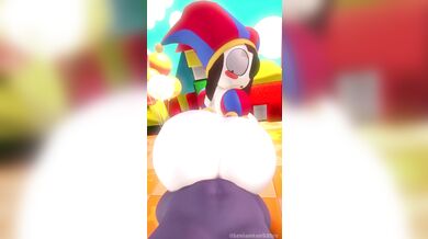 Porn starlet, Pomni, takes on her biggest client yet in this erotic adventure!