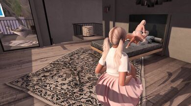 My roommate is away for the weekend, so I decided to have a one-night stand with our cat, Bad Kitty