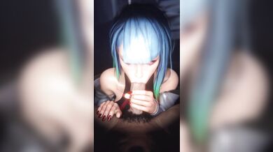 Lucyna, Kushinada and Cyberpunk Edgerunners join Alessio in a steamy night of cybersex