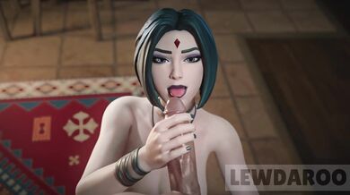 Blowjob Bunnies: Ravens Facial Frenzy