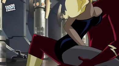 The Flash and Black Canary Battle, Struggle, F*ck