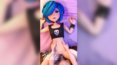 The Mole Man and Marie Kankers Filthy Hentai Love