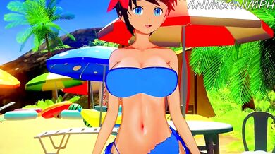 Battling with PokeMon and Phoebe - A Hentai Adventure