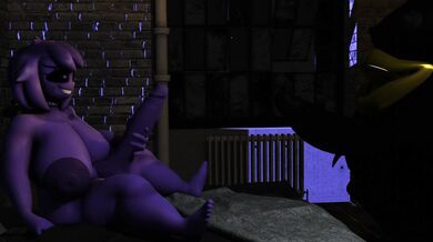 Hungry Vampire Sucks Dripping Wet Pussy