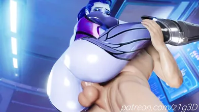 Bounce This! The Widowmakers Jiggly Booty Gets Revenge by Bouncing on Dicks!
