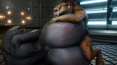 The Hentai Breeding Program of the Sangheili or Conquered and Impregnated: The Captive Sangheili Porn Video