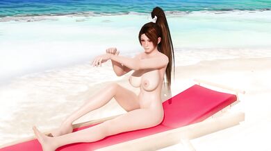 Rewritten as Hardcore Hentai Fucking with Mai Shiranui in Gravure Studio