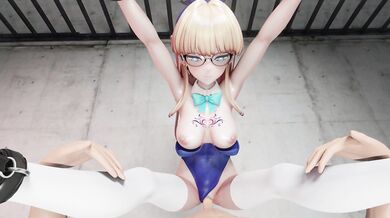 Tied Up and Fucked by a Horny Monster Mom (MMF)