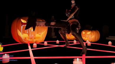 Boldfinger42s Marvelous Black Widow Futa Dickhead Halloween Adventure