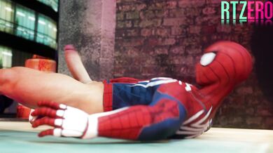 Mighty Marvel Men: Spidey, Deadpool and Venom Stuck in a Hentai Bondage Trap