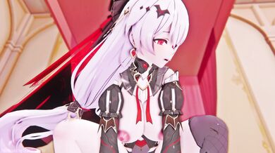 110% Theresa, the Apocalyptic Goddess, Unleashes Her Sexual Powers in Honkai Impact 3D: The Hentai Impact!