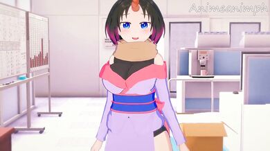 Miss Kobayashis Dragon Maid - Elmas First Time