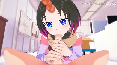 Miss Kobayashis Dragon Maid - Elmas First Time