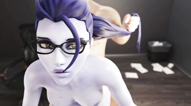 Widowmaker Job Interview with White Evilbaka