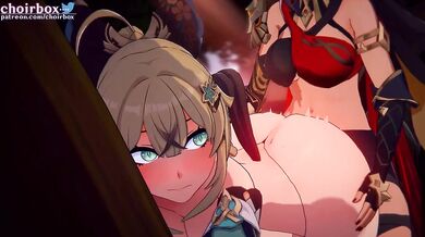 Kirara and Dehyas Secret Garden Love Fest