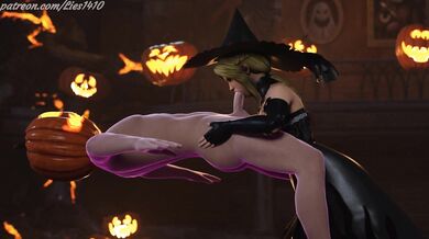 Sorceress Helena Takes a Deep Throat Blowjob