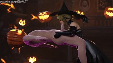 Sorceress Helena Takes a Deep Throat Blowjob