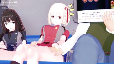 Dirty Passionate Love-making with Naked Body Parts and Panty Shots of Inoue Takina by Senzoku Nishikiki, a Hentai Video Released by Licorice Recoil!