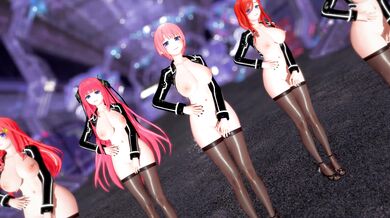 Ichika Nakano Miku Nakano Yotsuba Nakano Satsuki Nakano - Party Tonight [The Quintessential Quintuplets] 4k