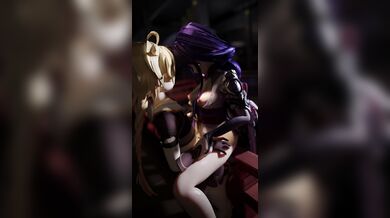 ChekiBrek Raiden Ei gets hot and passionate sex with Aether (full version)