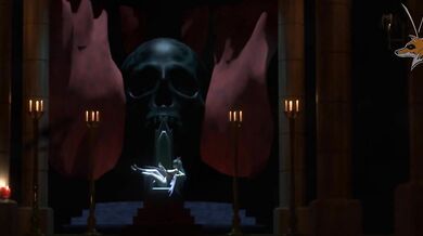 The dark elf and the Doom Slayer are fucking like theres no tomorrow in an apocalyptic world