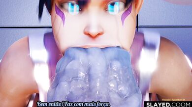 A Mulher Ninja Tortura e Estuprada por um Demônio