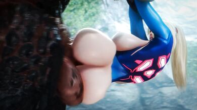 Monster Hunter - The Sexy Side of Samus Aran (Hentai Porn Video)