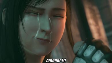 Tifas Big Cock Technique - A Special Ejaculation Training with Yuna, Rikku and Paine