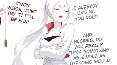 The sexy and powerful Weiss Schnee, bassist for the popular band HMV Bass Slut, finally gets to show off her skills in a hardcore music video