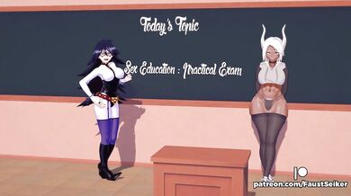 Midnight and Mirko X The Girls: Exam Time [Faust Seiker]