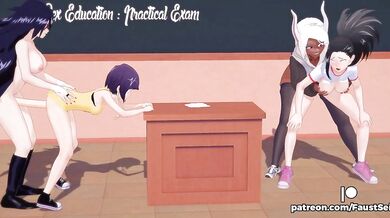 Midnight and Mirko X The Girls: Exam Time [Faust Seiker]