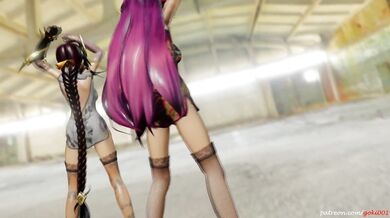 Sexy Maid Tries On Vintage Qipaos and Strips Them Off in Front of Her Master!