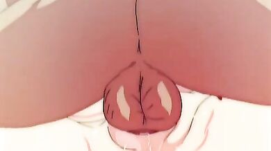 Dragonball Zs sexy and voluptuous scientist Bulma in a steamy lesbian love scene with her partner Android 18!