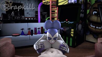 Busty Ballora bounces on your cock and gives you a sweet tit fuck