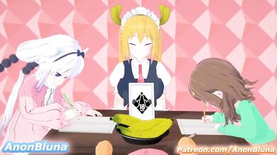 [anonbluna]s Miss Kobayashis Dragon Maid - Kobayashis Quest for Zalcoatl - Ilulu and Elmas Hentai Adventure