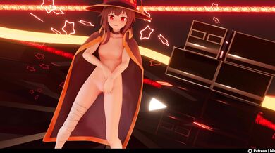 Megumins Sexual Adventures with Hibiki-Dad in the Nude!