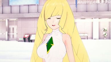 Erotic Liaisons with the Pokemon Master: Lusamines Passionate Desires