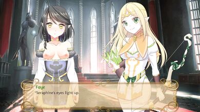 The Elf and the Faerie Queen: Rhiannon Devoted to Her Special Palace Scene