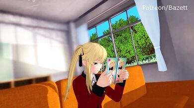 Sexy Moments Twist Sexuality - Anime and Hentai Hot Girl Panty Flashing BDSM Bondage - Kakegurui Twin vs Mary Saotome - Bazett