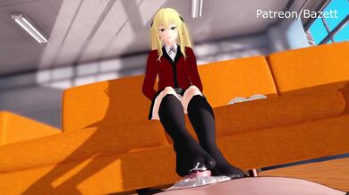 Sexy Moments Twist Sexuality - Anime and Hentai Hot Girl Panty Flashing BDSM Bondage - Kakegurui Twin vs Mary Saotome - Bazett