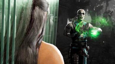 Lara Crofts Fetish: Killing Kitana in Fatality Ways!