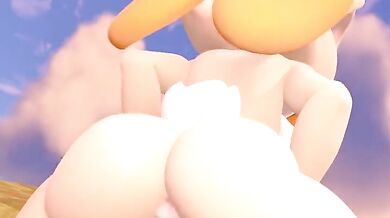 Sexy Momma Rides the Stallion Like a Wild Mustang on Her Cowboy Lovers Ranch