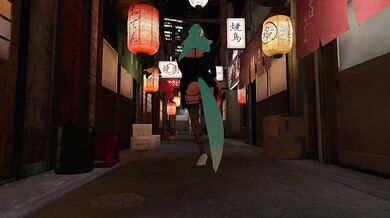 Busty Wolf Girl Pleasures Herself in a Dark Alleyway