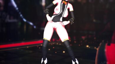 The Buxom Redhead and Her Muscular Lover Make a Hot Mess in the Kitchen While Cooking Up Some Steamy Hentai Action