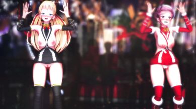 The Buxom Redhead and Her Muscular Lover Make a Hot Mess in the Kitchen While Cooking Up Some Steamy Hentai Action