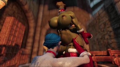 Rewritten as: A Futa Orc Seduces a Lusty Woodland Nymph in the First Installment of 2 Series