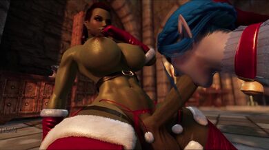 Rewritten as: A Futa Orc Seduces a Lusty Woodland Nymph in the First Installment of 2 Series